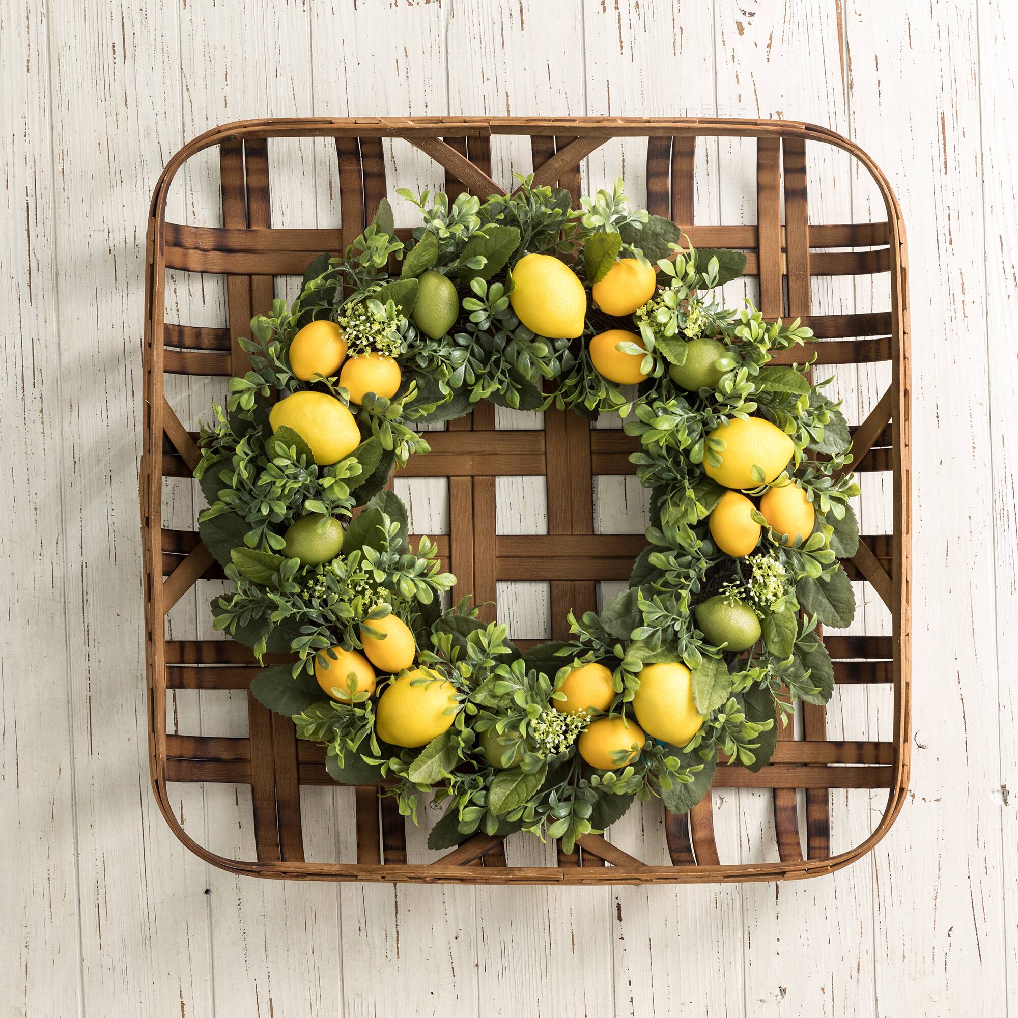 Glitzhome® Bamboo Hanging Tobacco Basket